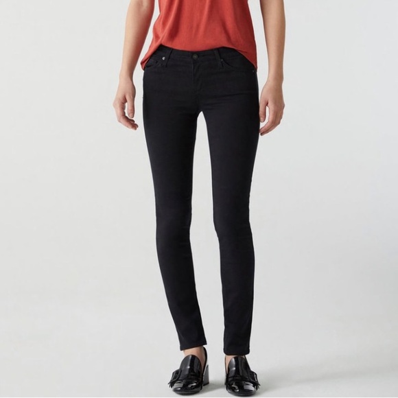 41. AG The Stilt Cigarette Leg Jeans in Medium Wash , Size 25 - Picture 3 of 16